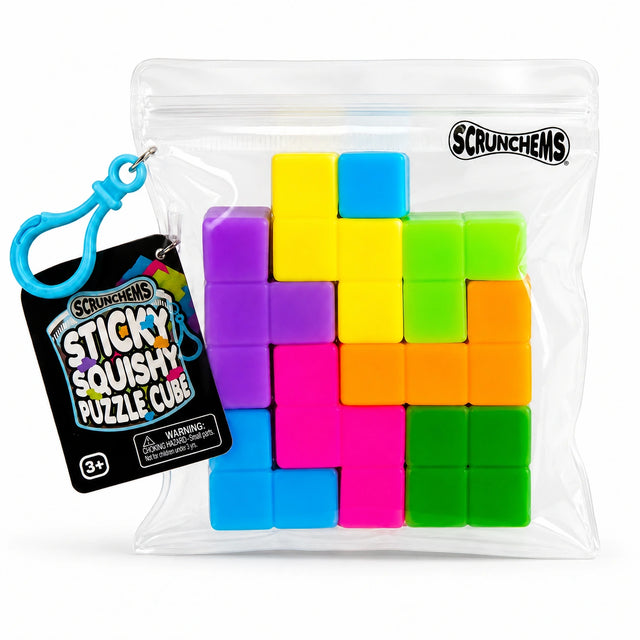 Scrunchems Sticky Squishy Puzzle Cube-Scrunchems Sticky Squishy Puzzle Cube