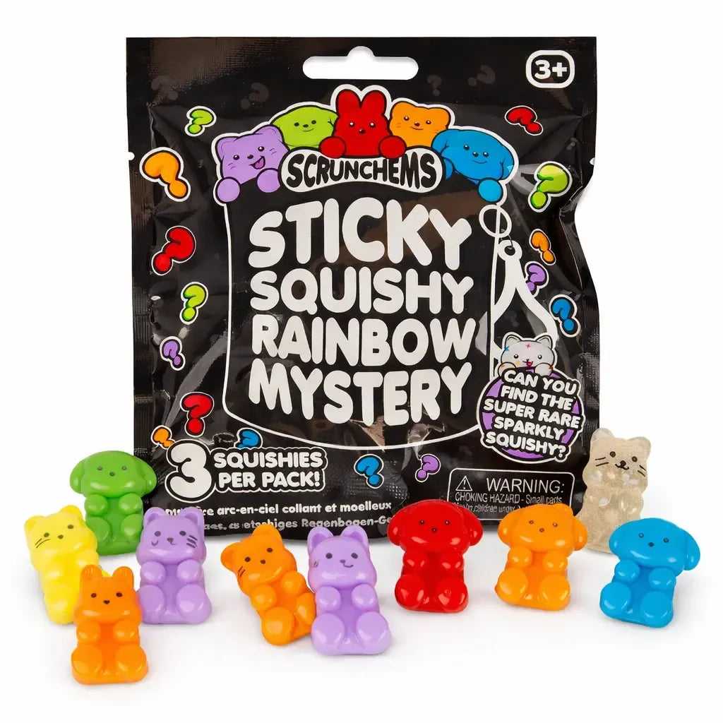 Scrunchems Sticky Squishy Rainbow Mystery,sensory squishies,fidget ...