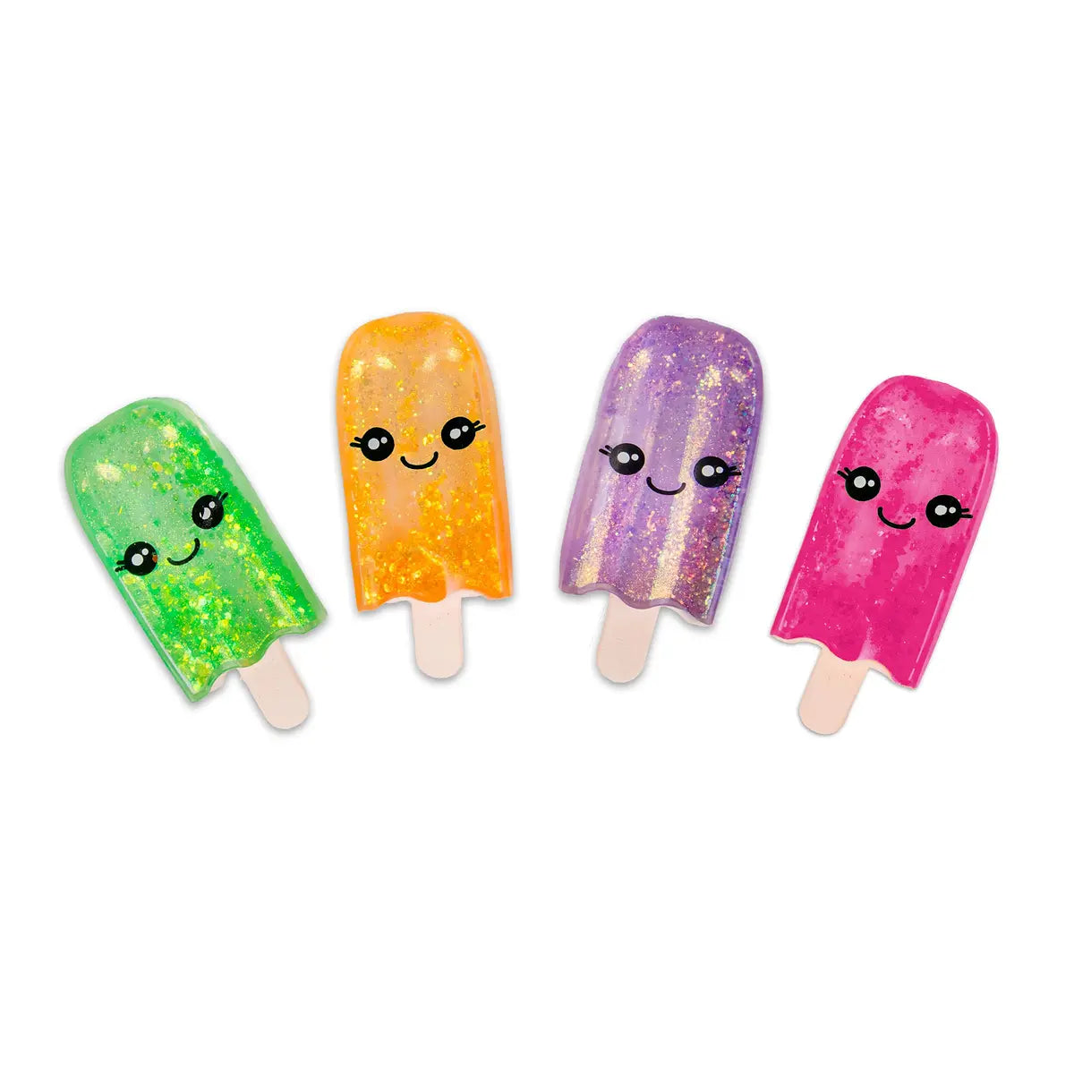 Scrunchems Sugar Ice Lollies in four assorted glitter colours