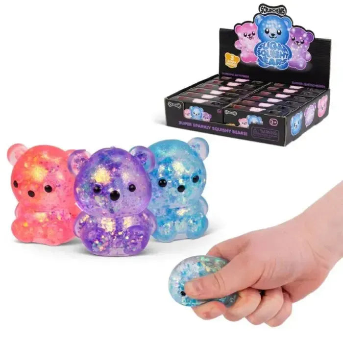 Scrunchems Sugar Squishy Bears 3 Pack-Scrunchems Sugar Squishy Bears 3 Pack