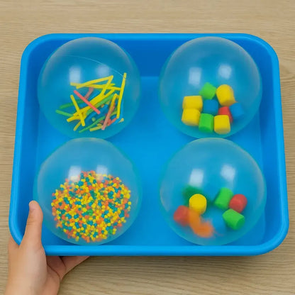 See inside Sensory Balls Pack of 4-See inside Sensory Balls Pack of 4