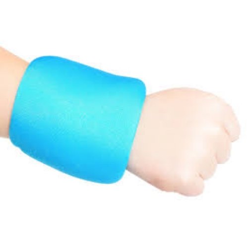 Sense Weighted Wristbands, Soft weighted sensory wrist bands fasten with hook and loop and provide a discreet sensory aid to increase body awareness for fine motor skills. The weighted Sensory Wrist weights are an effective integration tool for providing extra sensory input during handwriting. Helps to develop strength, stability and increased awareness to the hands and wrist. These smart wrist weights feature an adjustable hook and loop fastening that provides a just-right, custom fit. Filled with PVC grai