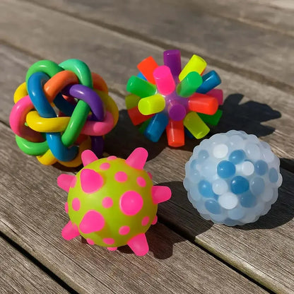 Sensory Balls Irregular Bounce PK 4-Sensory Balls Irregular Bounce PK 4