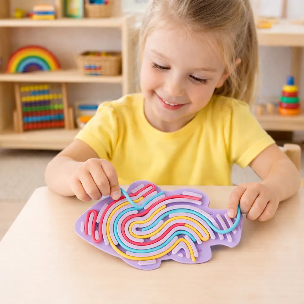 Sensory Board Fish Toy-Sensory Board Fish Toy