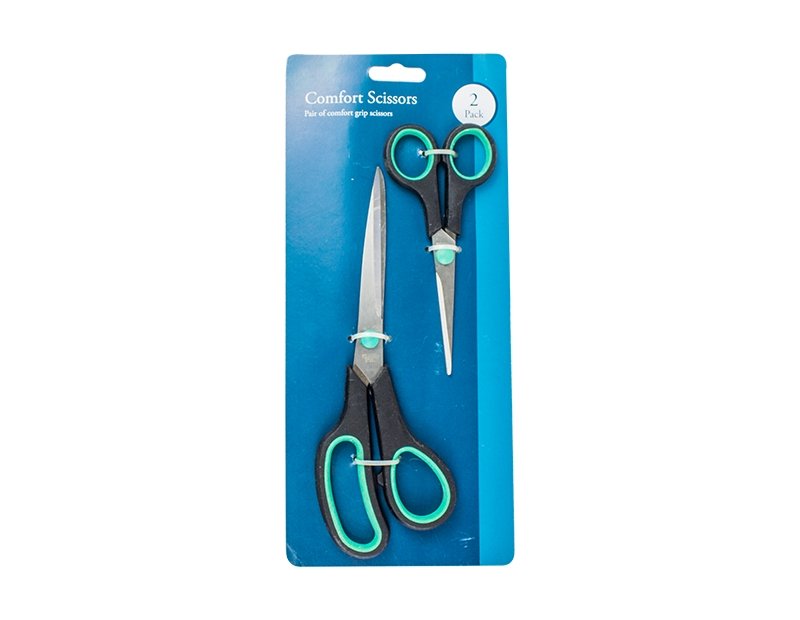 Sensory Education Handy Scissors 2 Pack, Introducing our Handy Scissors, the perfect tool for all your cutting needs. Crafted with utmost precision, these scissors feature high-quality stainless steel cutting blades that provide unmatched durability and sharpness. Designed with convenience in mind, our Handy Scissors boast comfortable rubber grip handles that ensure a firm and comfortable hold. Say goodbye to hand fatigue and discomfort as you effortlessly glide through any material with ease. But these sci