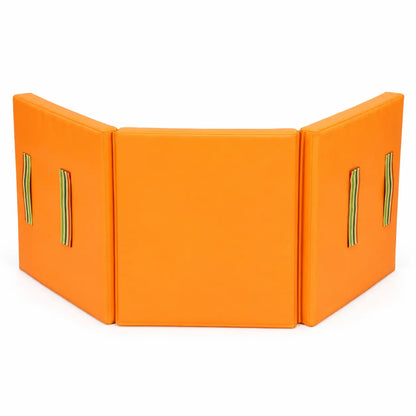 Sensory Inclu Hugger – faithful orange three-panel sensory support image 2