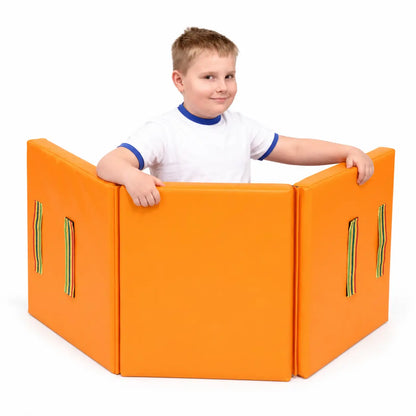 Sensory Inclu Hugger – faithful orange three-panel sensory support image 5