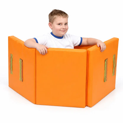Sensory Inclu Hugger – faithful orange three-panel sensory support image 6