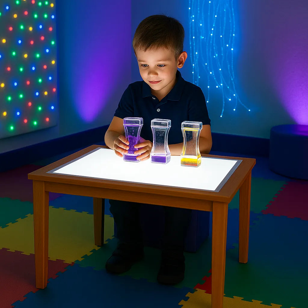 Sensory Light Panel Table-Sensory Light Panel Table