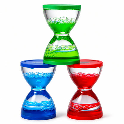 Sensory Liquid Timer Pack Of 3-Sensory Liquid Timer Pack Of 3