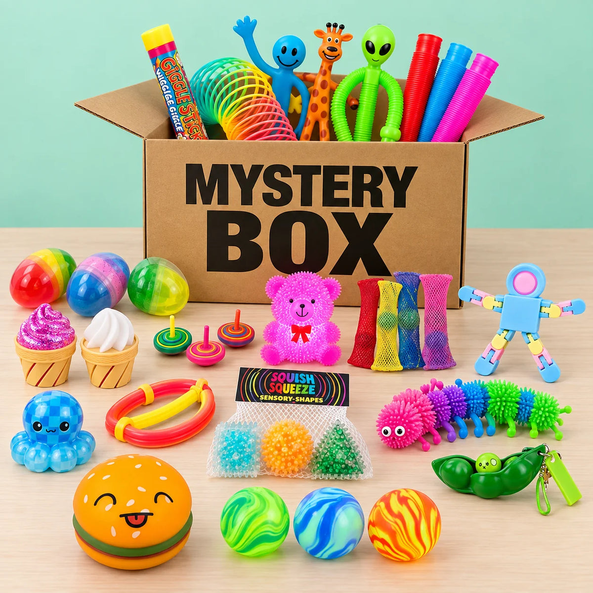 Sensory Mystery Box-Sensory Mystery Box
