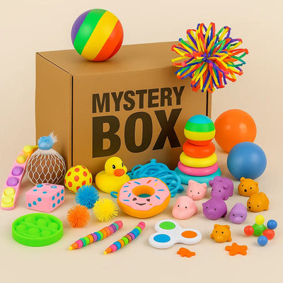 Sensory Mystery Box-Sensory Mystery Box