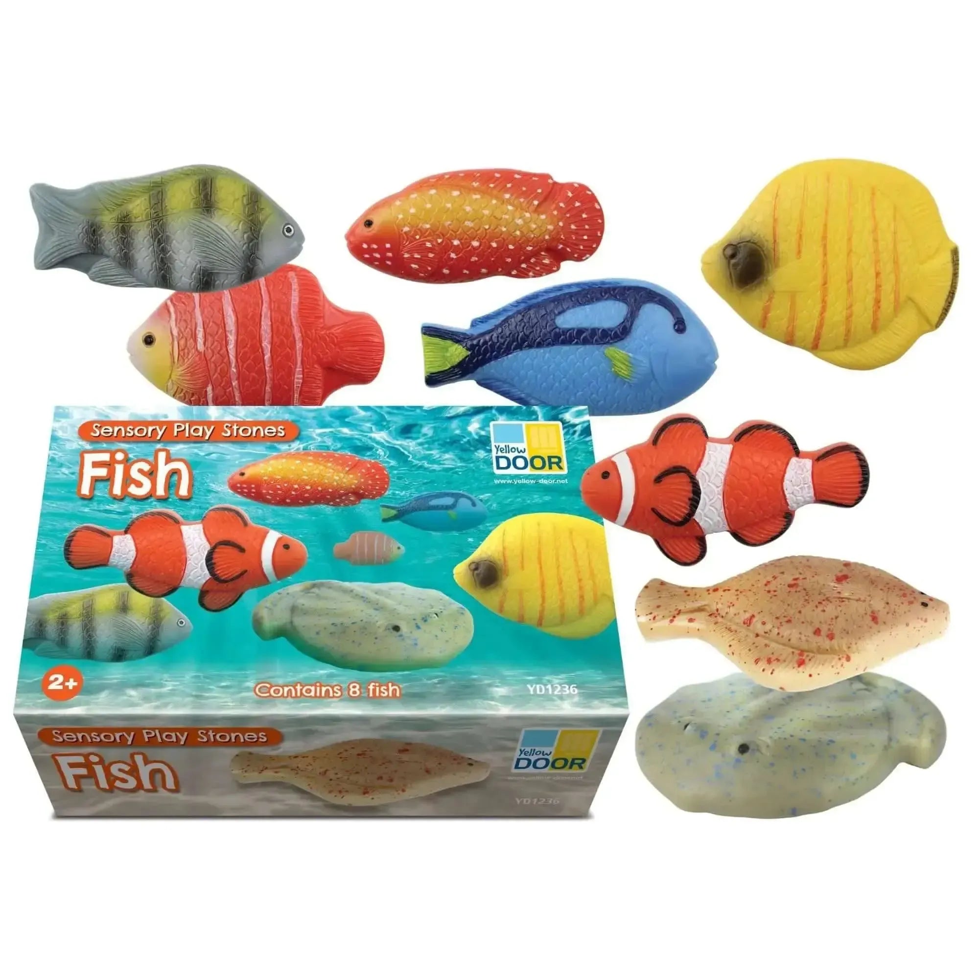 Sensory Play Stones Fish-Sensory Play Stones Fish