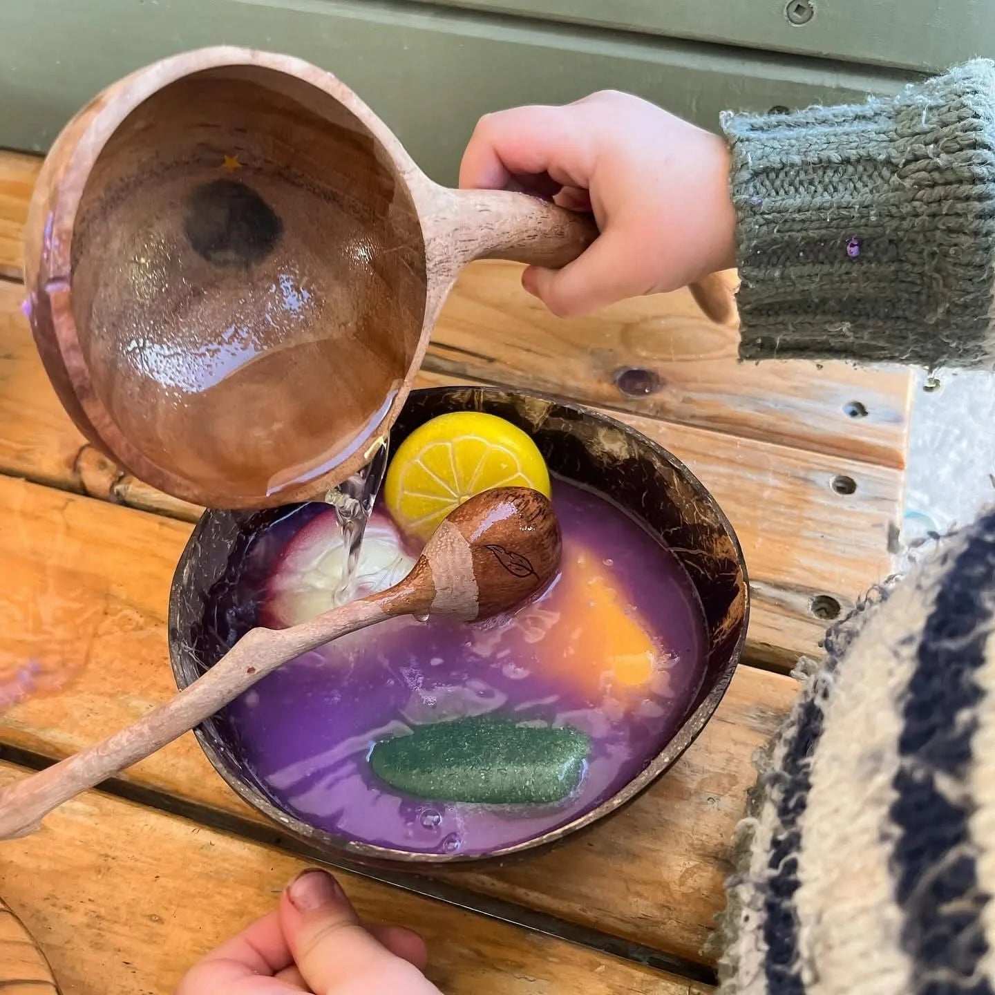 Sensory Play Stones Fruit-Sensory Play Stones Fruit