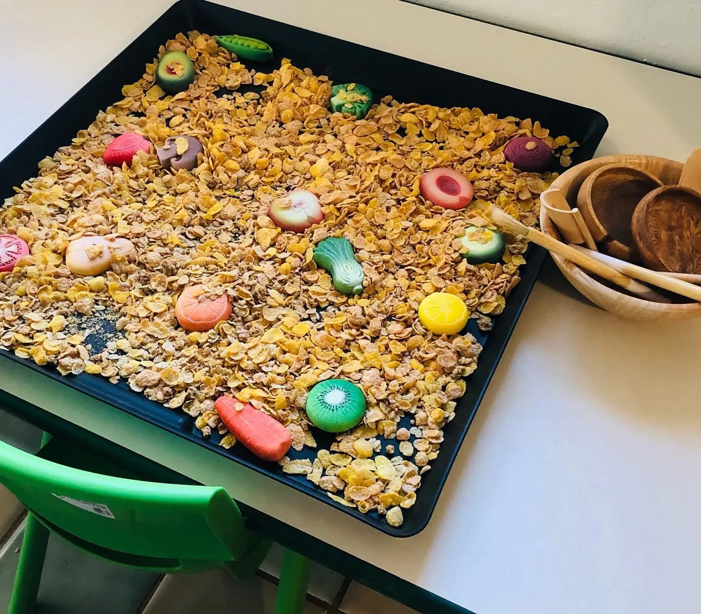 Sensory Play Stones Vegetables-Sensory Play Stones Vegetables