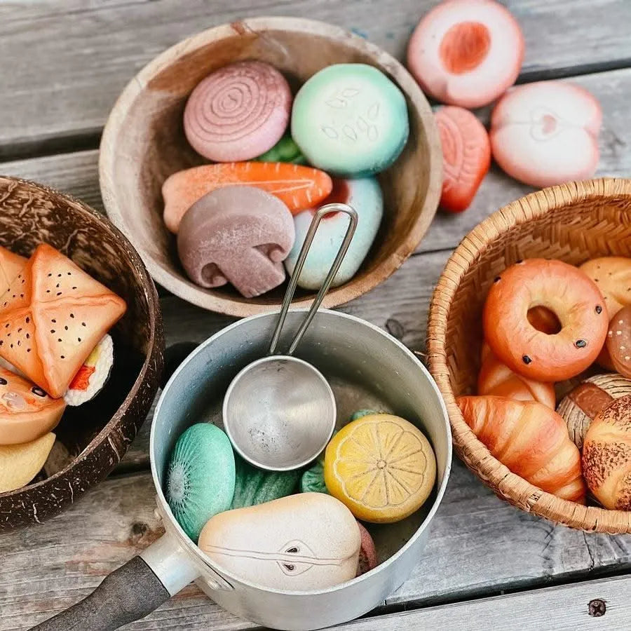 Sensory Play Stones Vegetables-Sensory Play Stones Vegetables