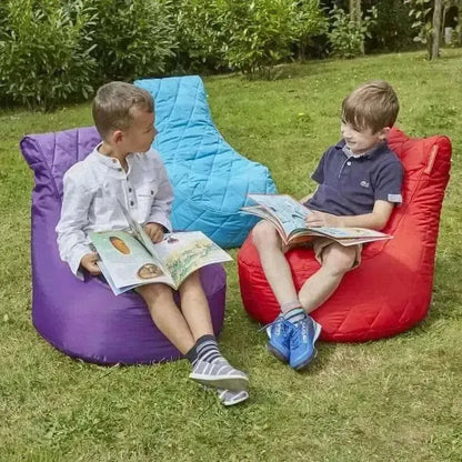 Sensory Quilted Flop Pod Bean Bag-Sensory Quilted Flop Pod Bean Bag