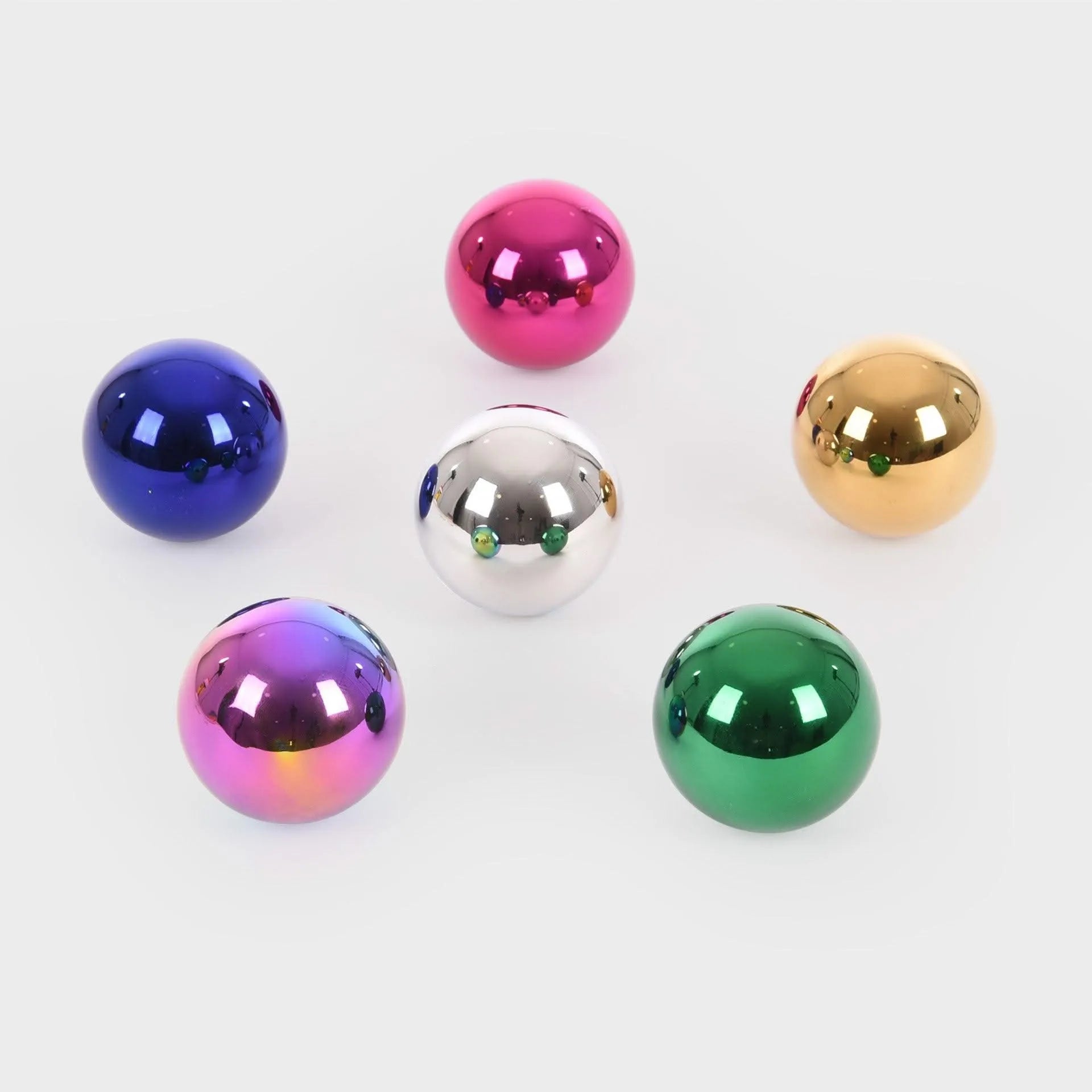 Sensory Reflective Colour Mystery Balls-Sensory Reflective Colour Mystery Balls