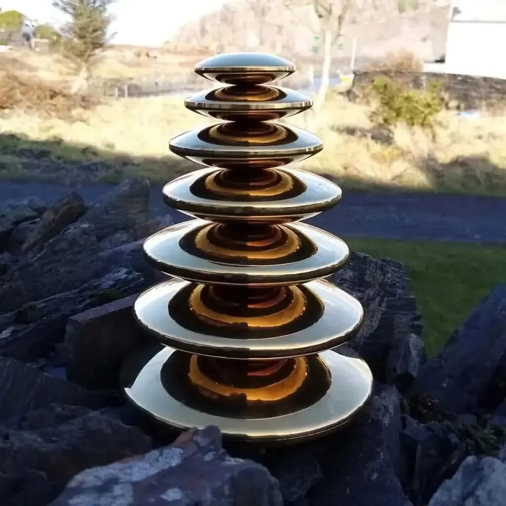 Sensory Reflective Gold Buttons-Sensory Reflective Gold Buttons