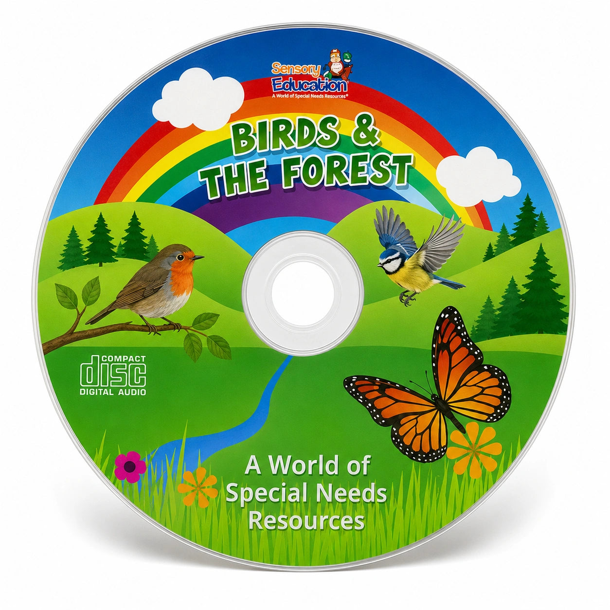 Sensory Sounds Music CD-Various disc choice-Sensory Sounds Music CD-Various disc choice