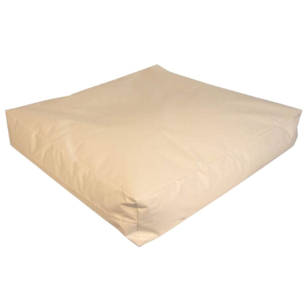 Sensory Square Bean Cushion, This big Sensory Square Bean Cushion can provide soft seating for several children at once. The white colour is stimulating and brings a calming element to any room and looks awesome under UV light. Our Sensory Square Bean Cushion has been a favorite of OTs and special educators for years. Use it at home or school with a weighted blanket to provide a safe place to calm down and relax. Special needs children will enjoy crashing, jumping, exploring or cuddling into this fun, thera