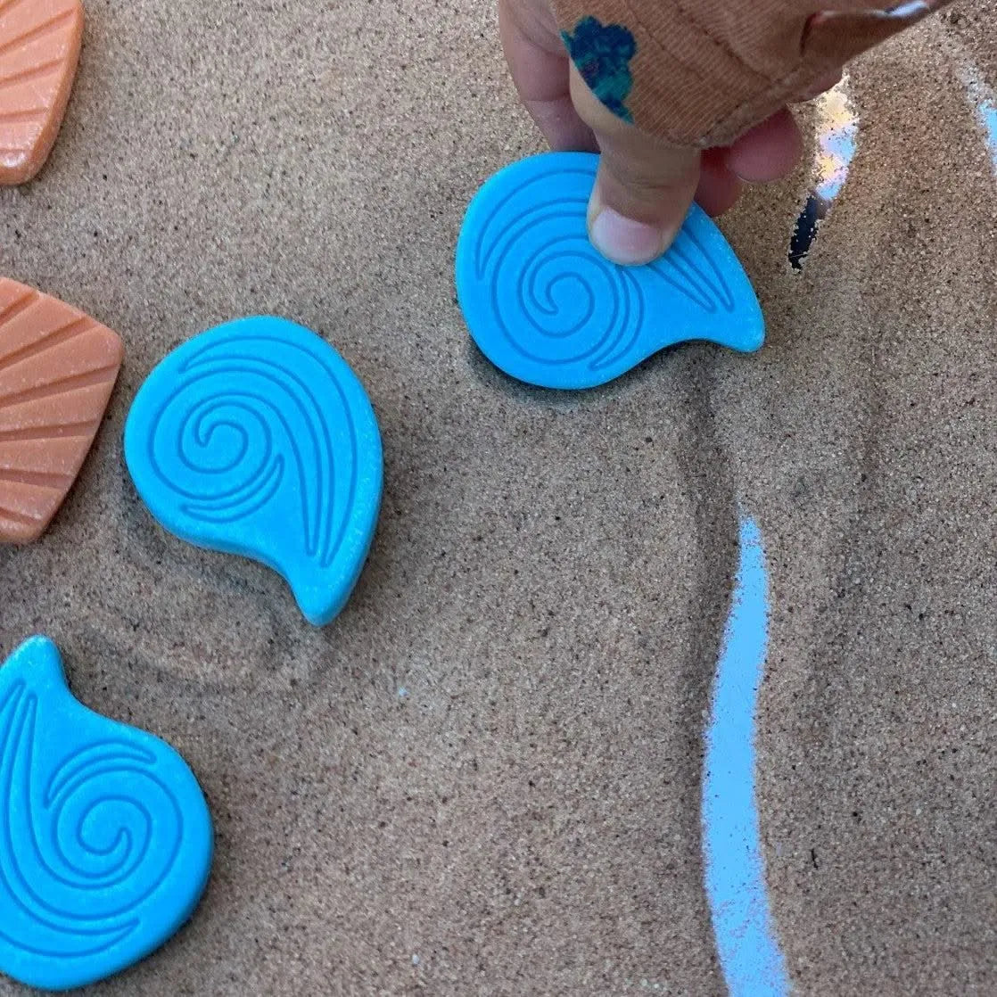 Sensory Stones Ocean Play-Sensory Stones Ocean Play
