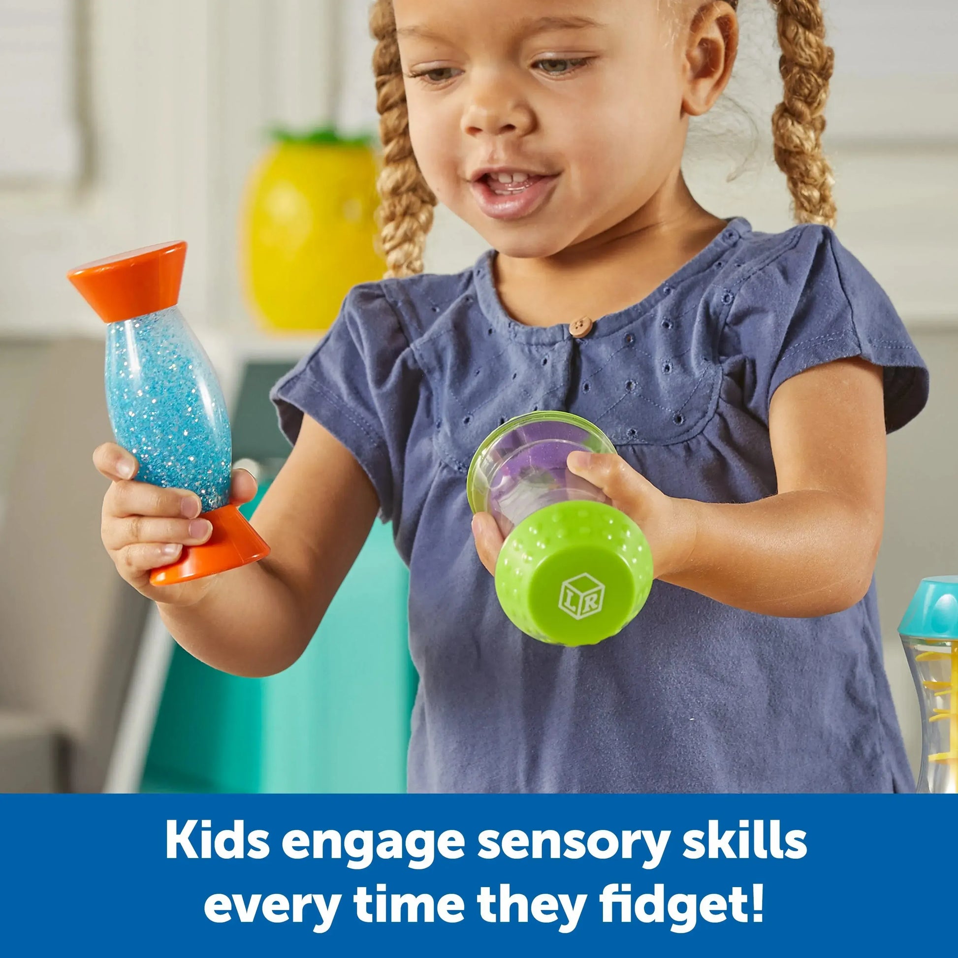 Sensory Trio Fidget Tubes-Sensory Trio Fidget Tubes