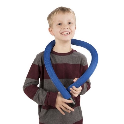 Sensory Vibrating Snake, to help children with sensory processing disorders, autism, ADHD, or other special needs. The Sensory Vibrating Snake is a versatile tool that can be used for relaxation, sensory regulation, or as a fun and engaging toy.The snake's flexible and bendable design allows it to easily wrap around different body parts, providing targeted vibrations exactly where they are needed. Whether it's a gentle calming sensation or a stimulating experience, this snake has it covered.Designed with th