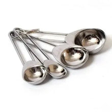 Set of Metal Measuring Spoons for Sensory play-Set of Metal Measuring Spoons for Sensory play