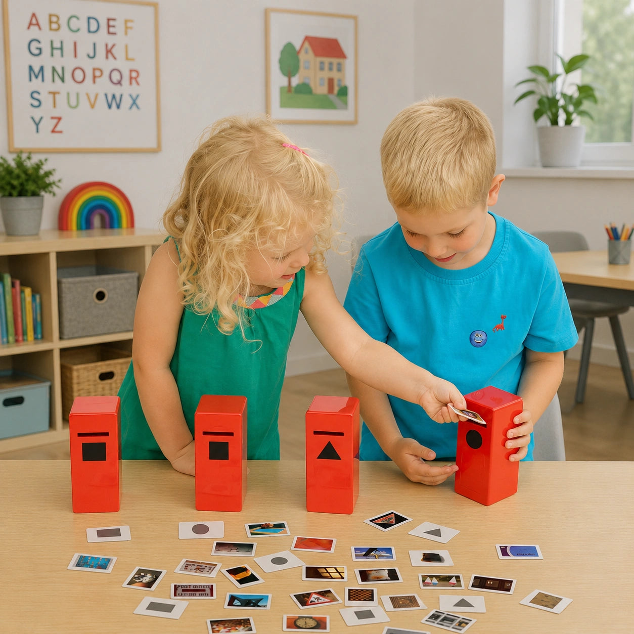 Shape Posting Game-Shape Posting Game