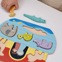 Shape Sorting Ark Tray-Shape Sorting Ark Tray
