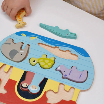 Shape Sorting Ark Tray-Shape Sorting Ark Tray