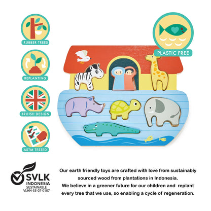 Shape Sorting Ark Tray-Shape Sorting Ark Tray