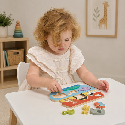 Shape Sorting Ark Tray-Shape Sorting Ark Tray