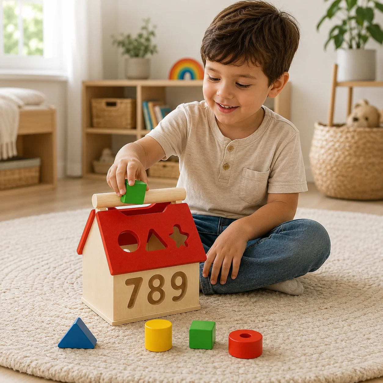 Shape Sorting House-Shape Sorting House