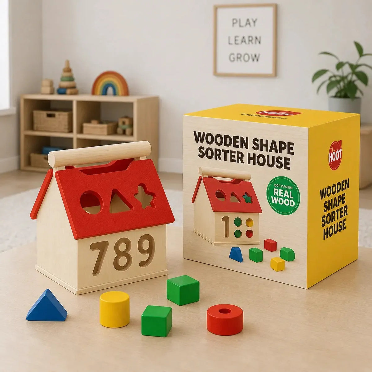 Shape Sorting House-Shape Sorting House