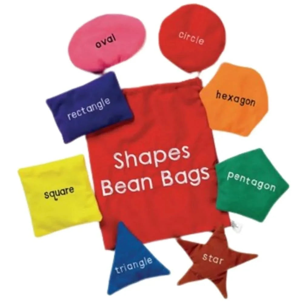Shapes Beanbags Pack of eight-Shapes Beanbags Pack of eight