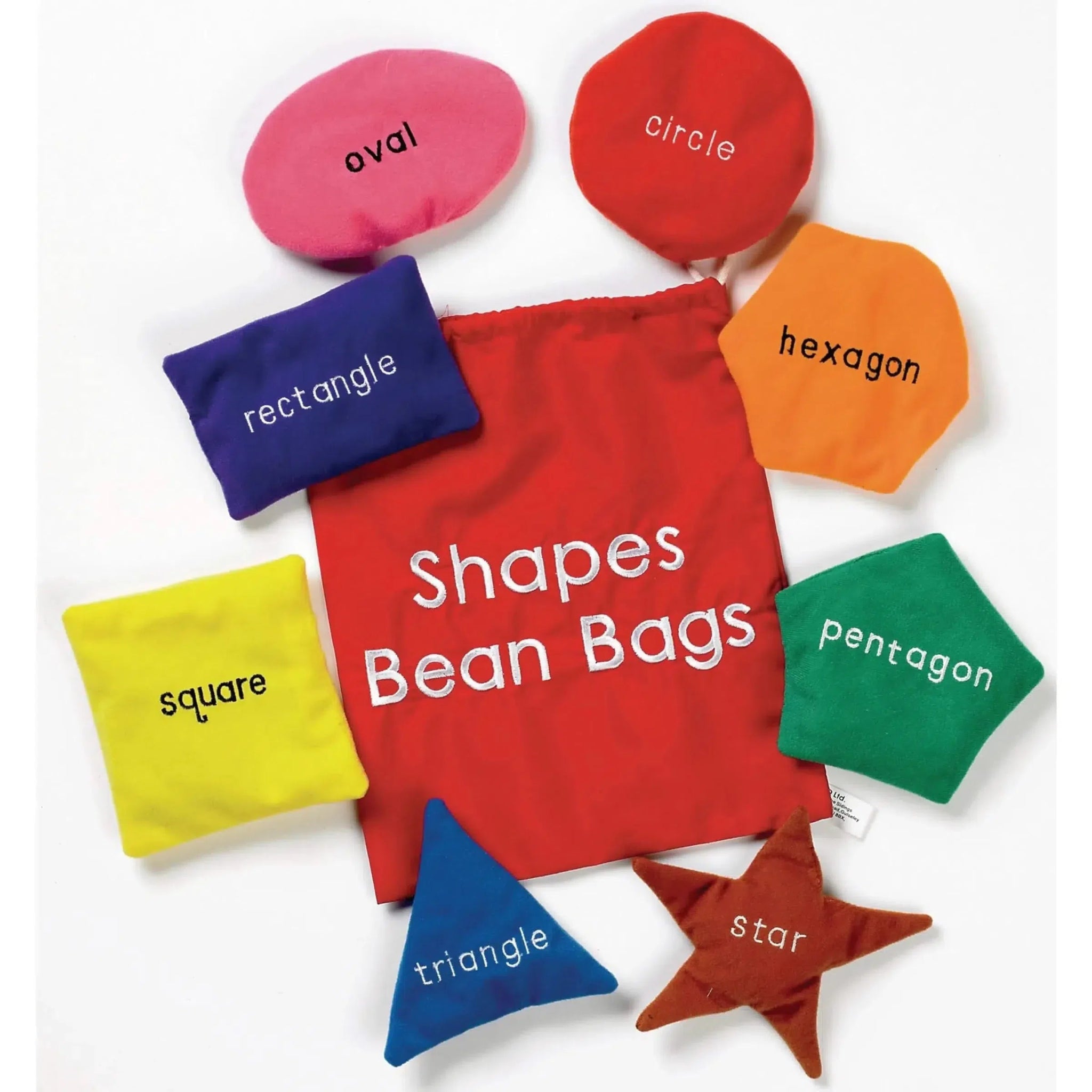 Shapes Beanbags Pack of eight-Shapes Beanbags Pack of eight