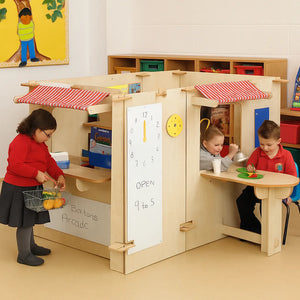 Shopping Arcade Play Panel Set-Shopping Arcade Play Panel Set