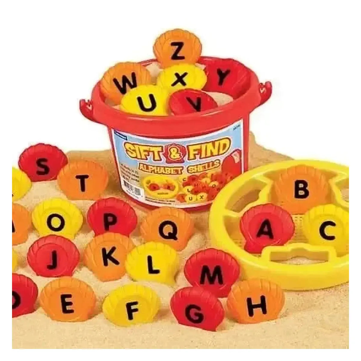 Sift & Find Alphabet Shells-Sift & Find Alphabet Shells