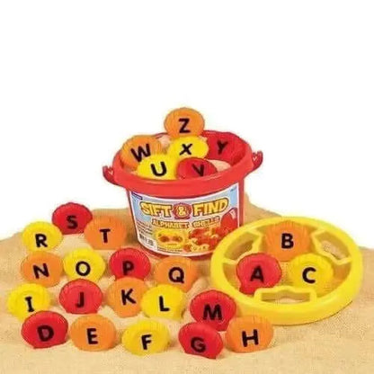 Sift & Find Alphabet Shells-Sift & Find Alphabet Shells