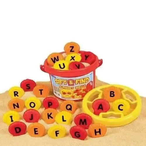 Sift & Find Alphabet Shells-Sift & Find Alphabet Shells