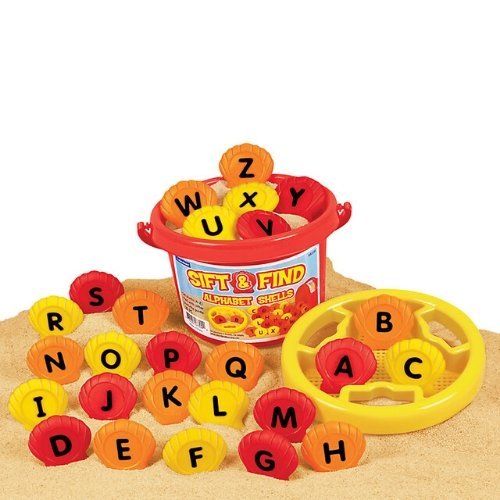 Sift & Find Alphabet Shells, Unveil the magic of learning letters through play with our set of 26 vibrant and colorful letter shells. Each shell is crafted with care to provide young minds with an exciting way to familiarize themselves with uppercase letters and a myriad of early language concepts. Let’s dive deep into the specifics of what this educational playset offers: Engaging & Educational Designed with the little learners in mind, this set promotes letter recognition, the alphabet order, and even sim