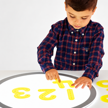 SiliShapes® Trace Numbers Yellow – Pk10 – learning through play