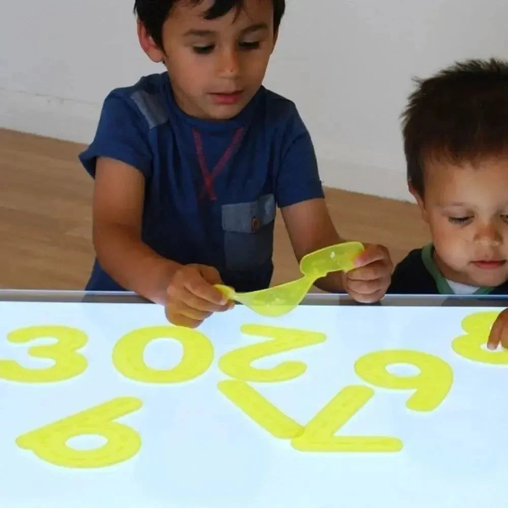 SiliShapes® Trace Numbers Yellow – Pk10-SiliShapes® Trace Numbers Yellow – Pk10