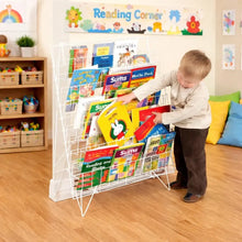 Single Sided Floor Standing Book Rack-Single Sided Floor Standing Book Rack