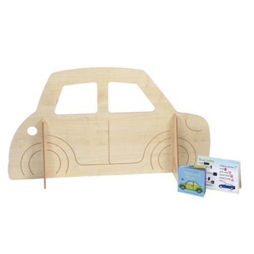 Single Toddler Car Panel, The Single Car Panel is a highly durable role-play unit Drive the car to the town and pick up friends along the way,learn to drive with friends with this fantastic role play panel. The play panel is perfect for schools and nurseries and early years play settings Engraved Car Panel with solid supports. Designed for use by under 3s. Quick and easy assembly. Refuelling slot. Can be stored flat when not in use. All safe edges Maple finish Made in the UK Easy to assemble Please allow 3 