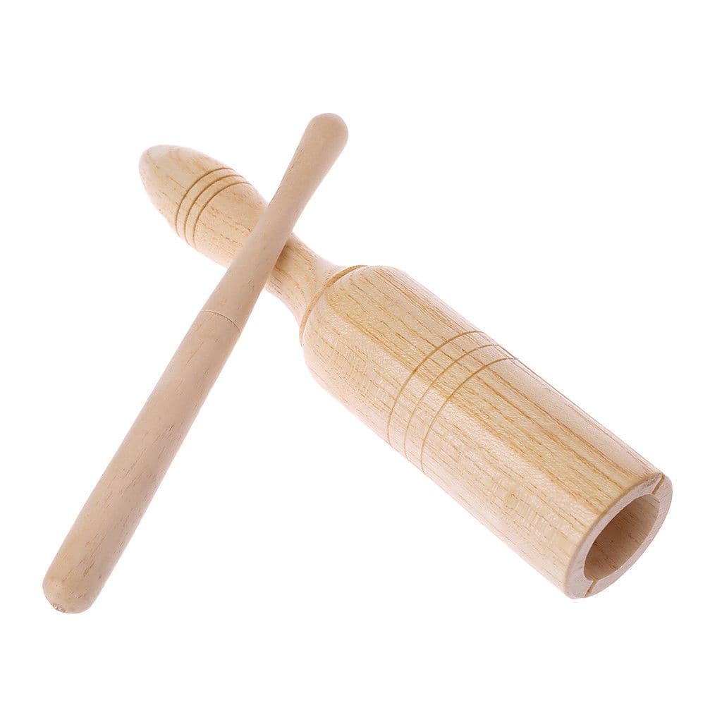 Single Wooden Agogo, Introducing the popular Single Tone Wooden Block, a delightful and intuitive musical instrument tailored especially for young maestros. With its clear resonance and robust construction, it promises an immersive and lasting musical experience. Key Features to Note: Effortless Play: Designed with simplicity in mind, children can easily produce melodious sounds by merely striking the wooden block with the included beater. Quality Craftsmanship: Constructed from premium wood, this block not