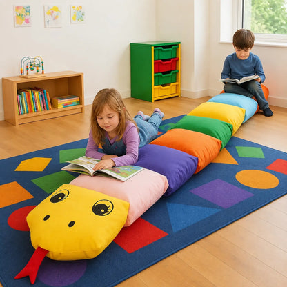 Sit and Slither Snake Cushion lifestyle image 2