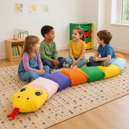 Sit and Slither Snake Cushion lifestyle image 5